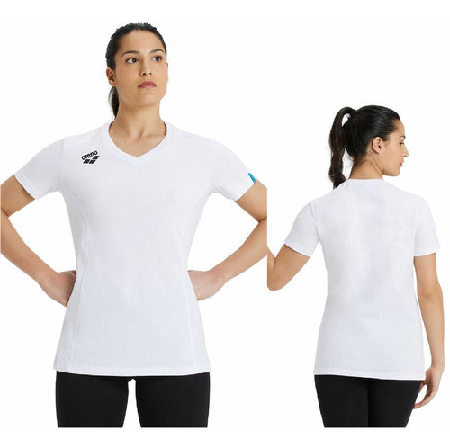 Remera Deportiva Para Mujer Arena Women's Team T-Shirt Panel