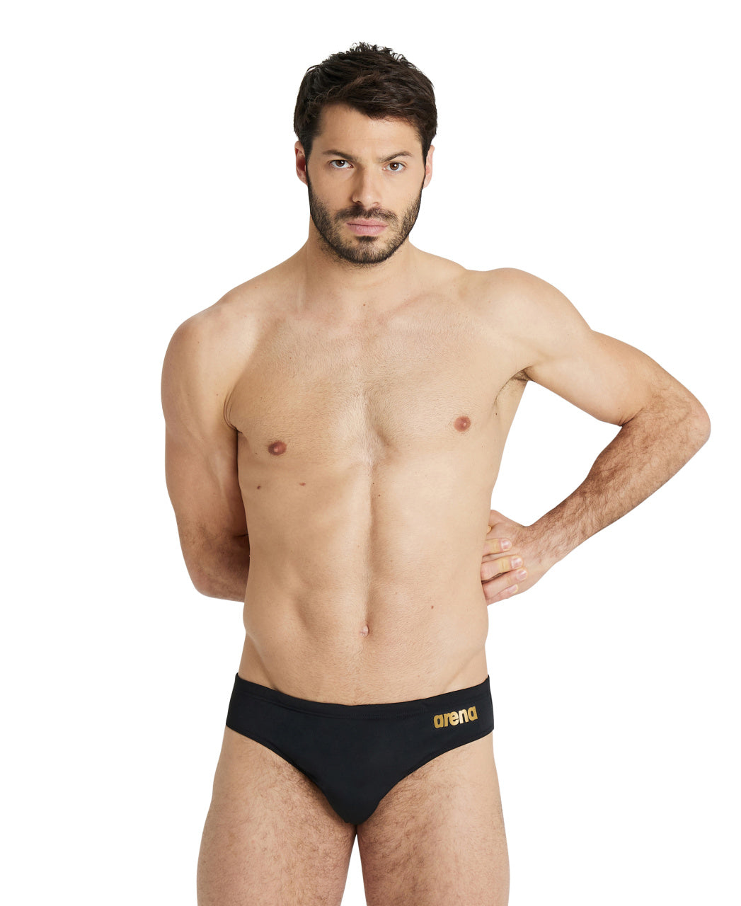 Malla De Entrenamiento Para Hombre Arena Team Swim Brief Solid