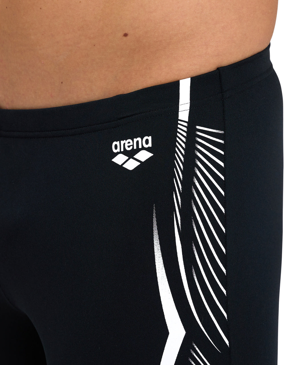 Malla De Entrenamiento Para Hombre Arena Men's Swim Mid Jammer Feather Print