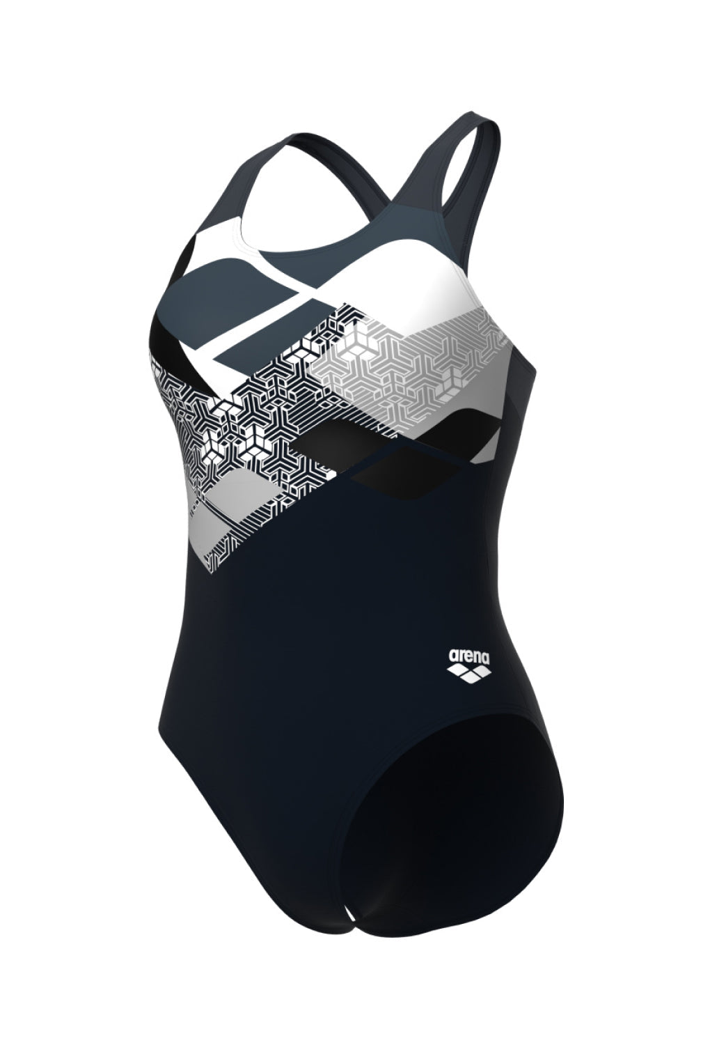 Malla De Entrenamiento Para Mujer Arena Women's Logo Kikko Swimsuit