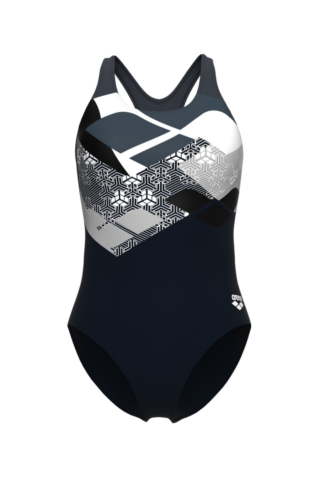 Malla De Entrenamiento Para Mujer Arena Women's Logo Kikko Swimsuit