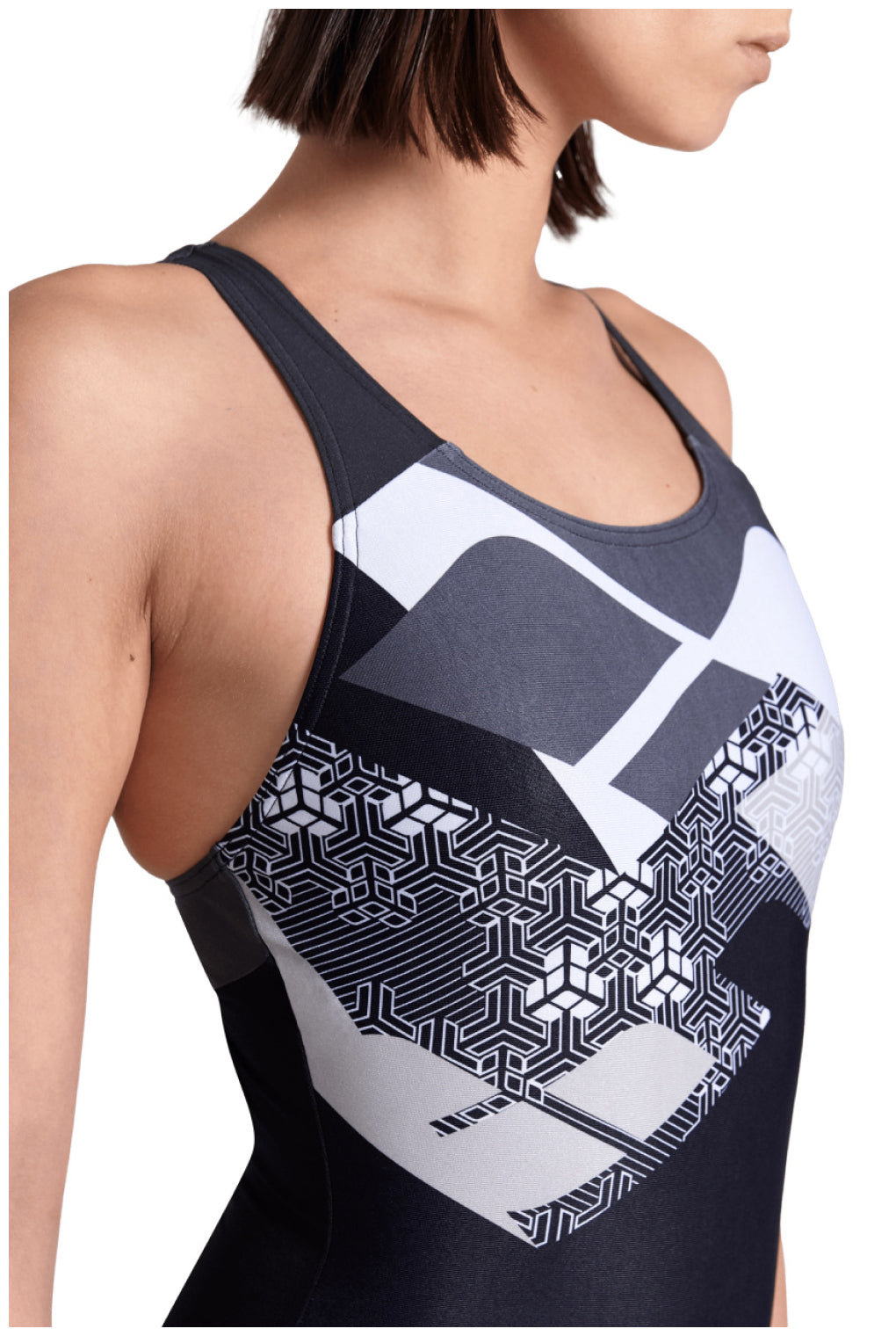 Malla De Entrenamiento Para Mujer Arena Women's Logo Kikko Swimsuit