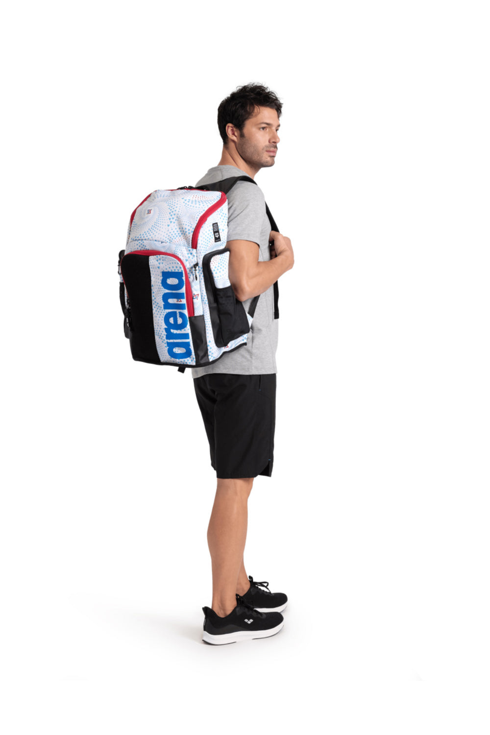 Mochila Urbana, Colegial y Deportiva para Natación Arena Spiky III Backpack 45L Allover