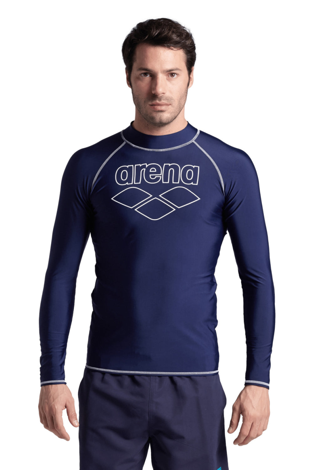 Remera de Lycra con Proteccion UV para Natación Masculina Hombre Arena Men's Rash Vest