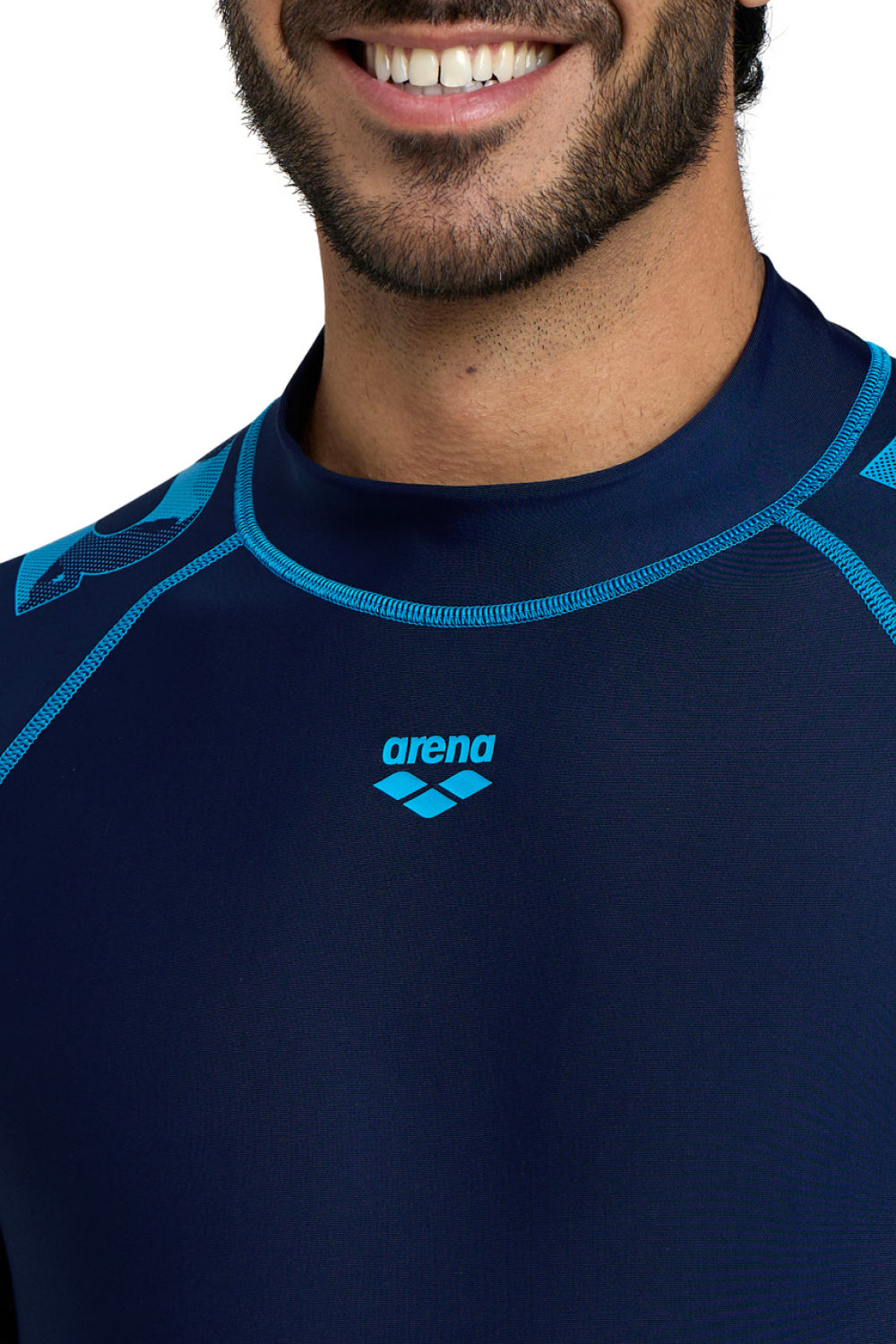 Remera de Lycra con Proteccion UV para Natación Masculina Hombre Arena Men's Rash Vest