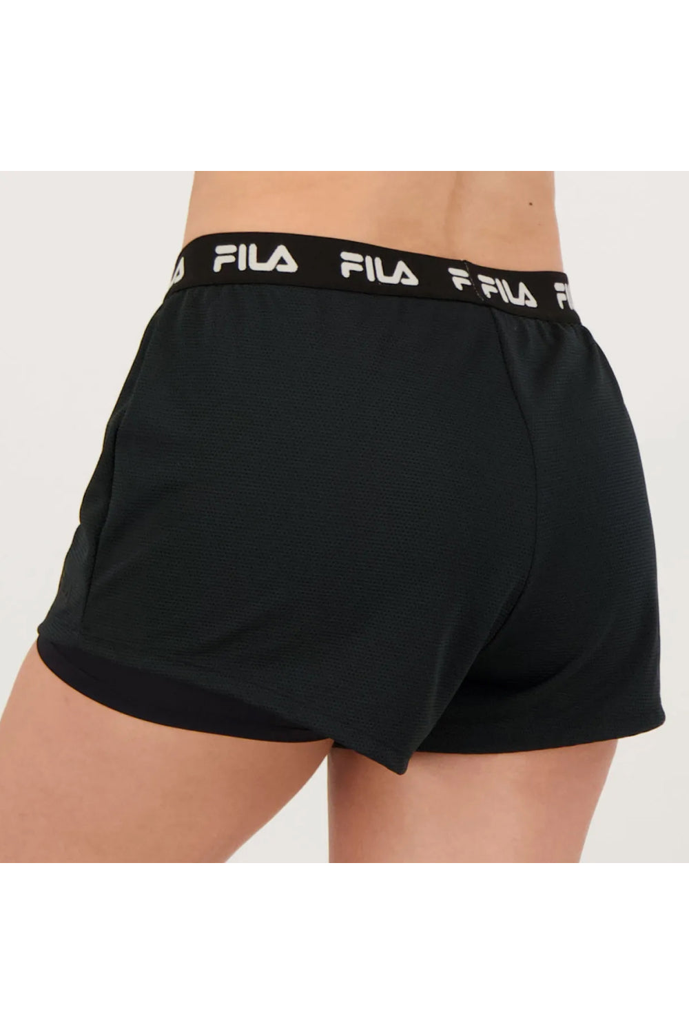 Short con Calza Deportivo Femenino Mujer Fila Flow Elastic