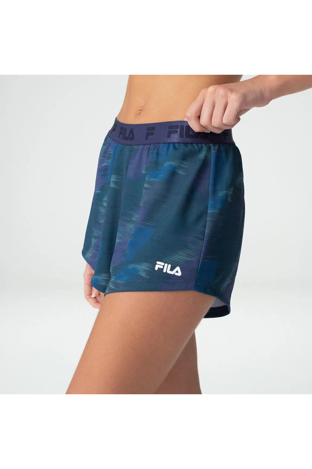 Short con Calza Deportivo Femenino Mujer Fila Flow Elastic