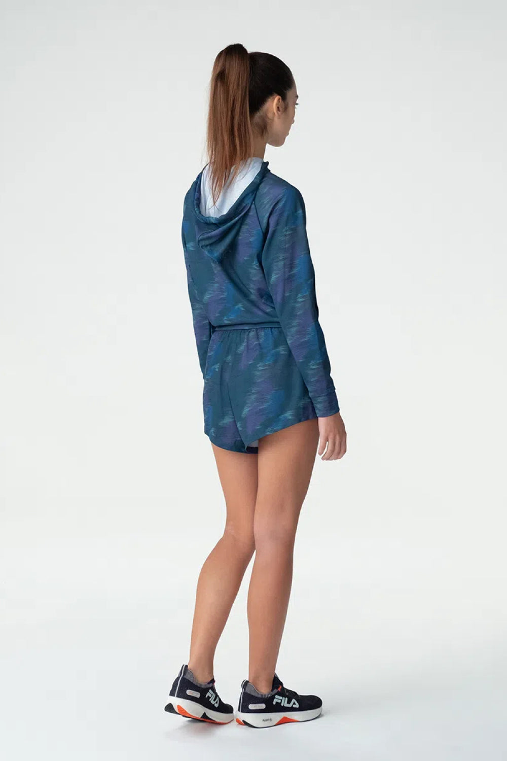 Short con Calza Deportivo Femenino Mujer Fila Flow Elastic