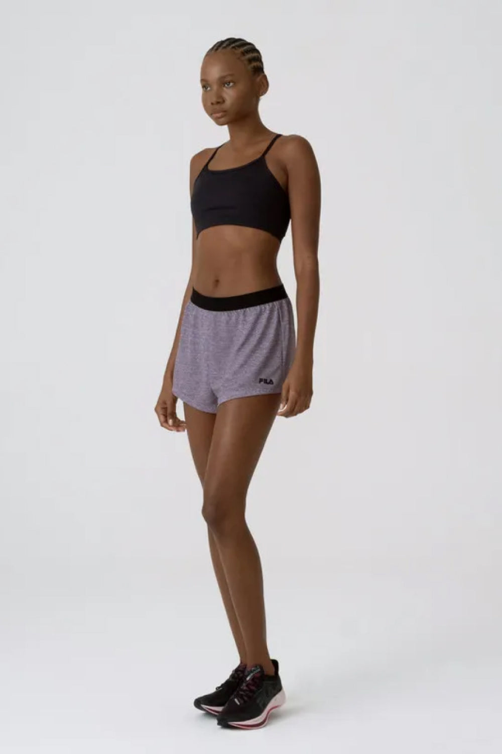 Short con Calza Deportivo Femenino Mujer Fila Flow Elastic