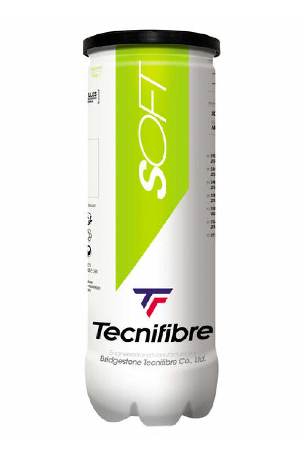 Tubo de Pelotas de Tenis Tecnifibre Soft