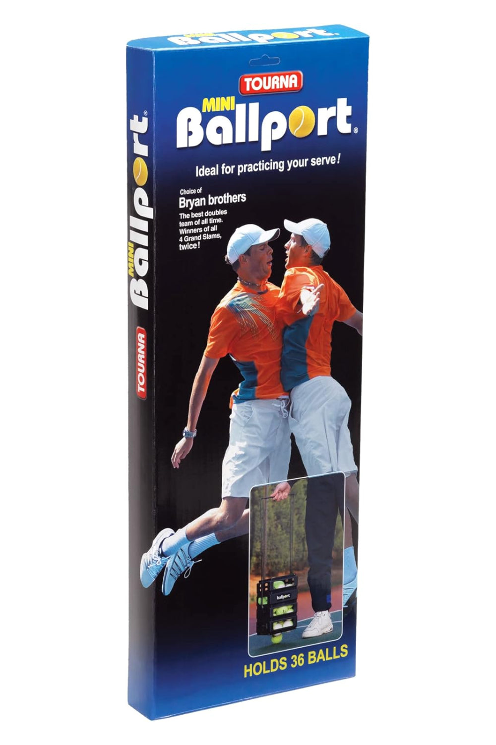 Canasto para Pelotas de Tenis Tourna Tennis Mini Ballport 36 Balls