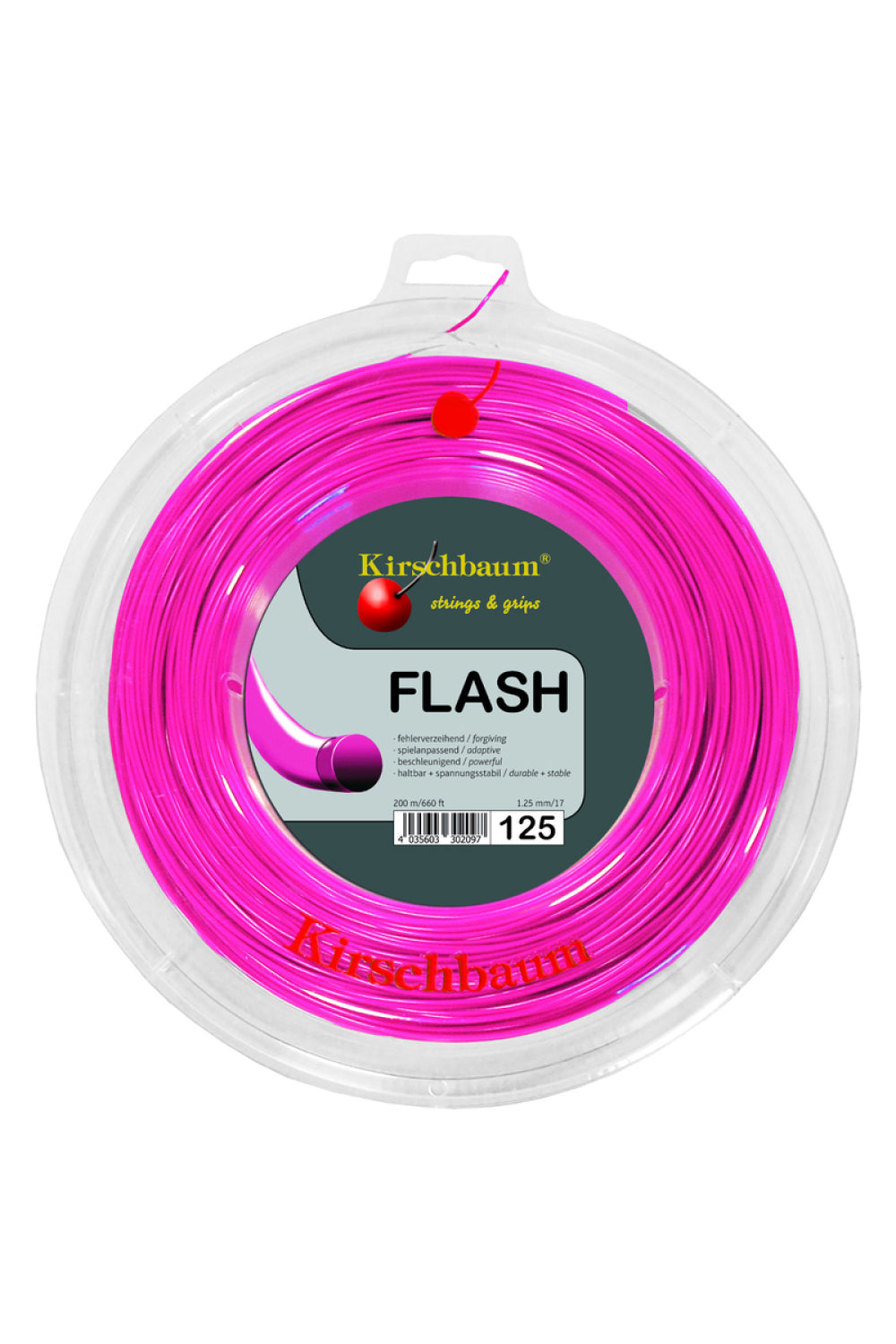 Rollo Encordado para Raqueta de Tenis Kirschbaum Reel Flash