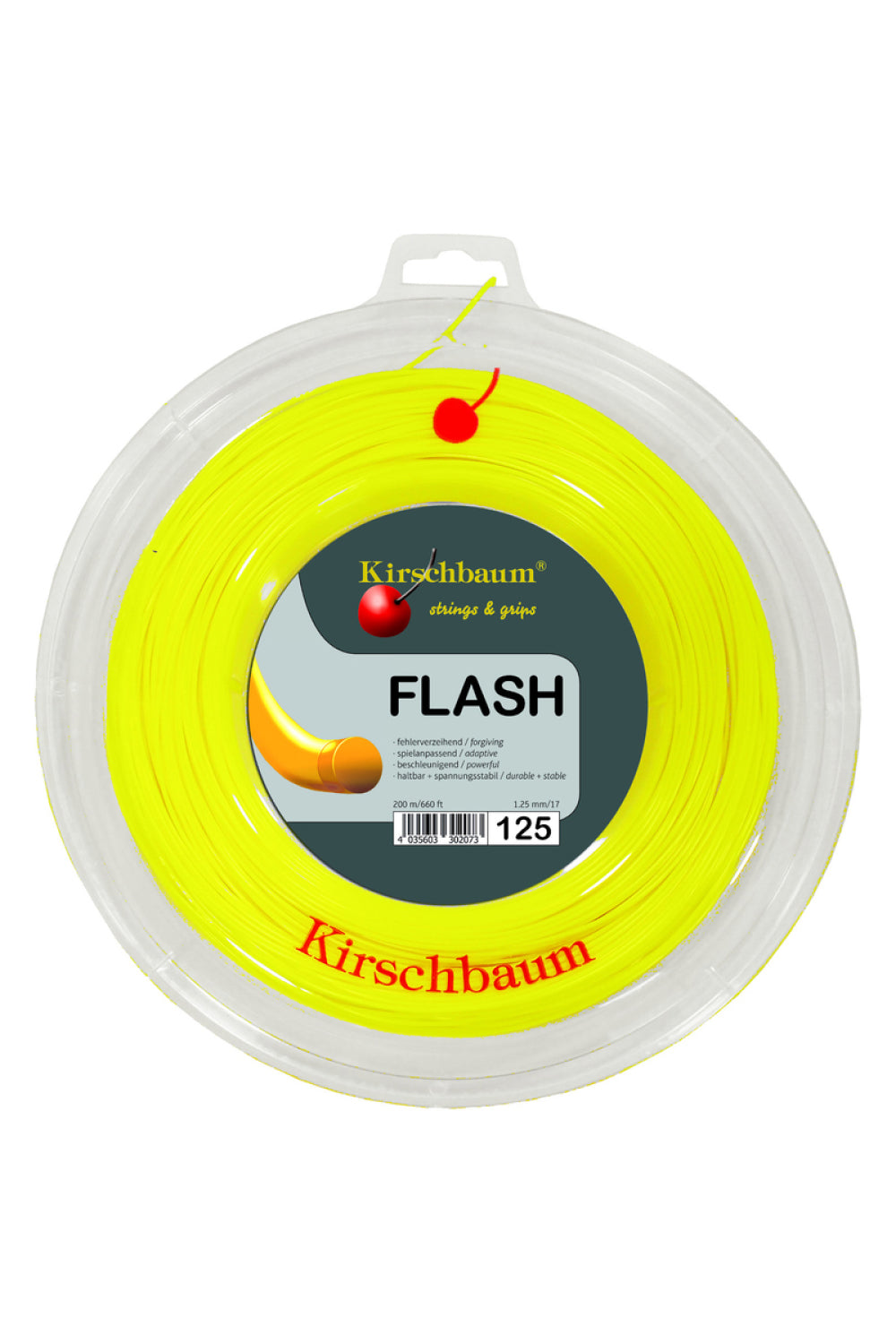 Rollo Encordado para Raqueta de Tenis Kirschbaum Reel Flash