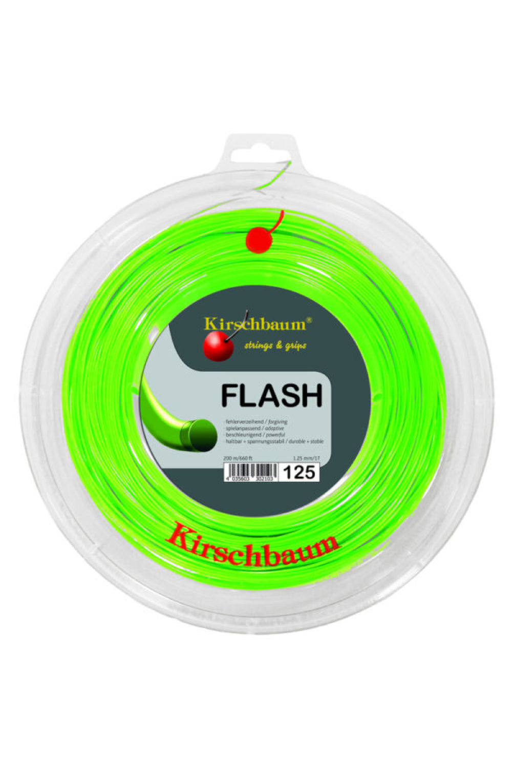 Rollo Encordado para Raqueta de Tenis Kirschbaum Reel Flash