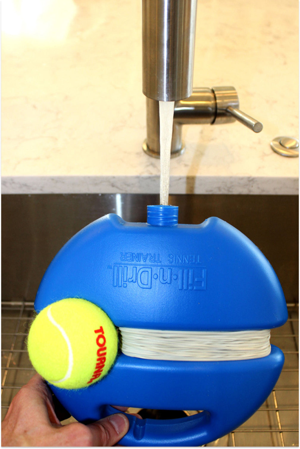 Entrenador para Tenis Tourna Tennis Trainer Fill-n-Drill