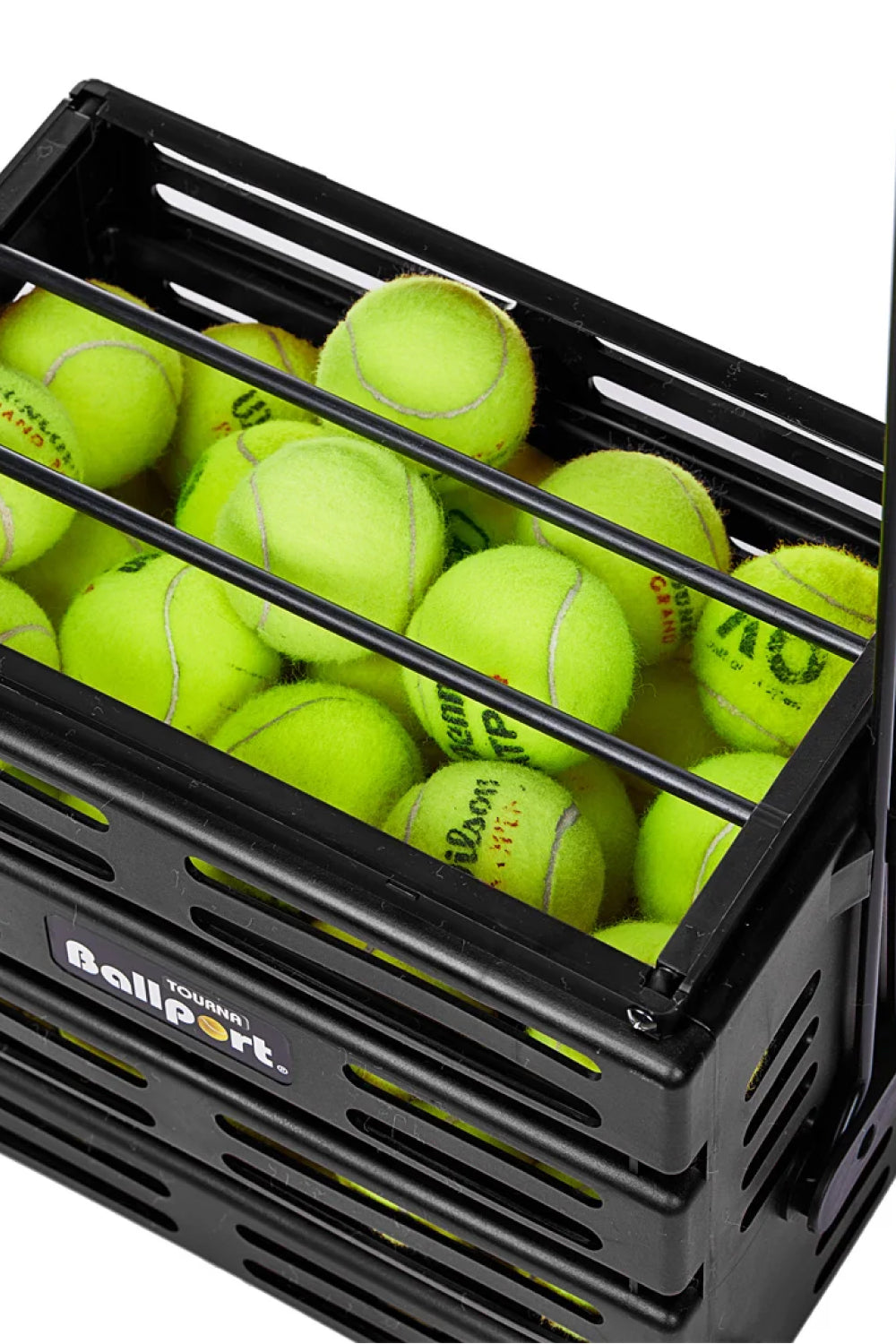 Canasto de Pelotas para Tenis Tourna Tennis Ballport 80 Balls