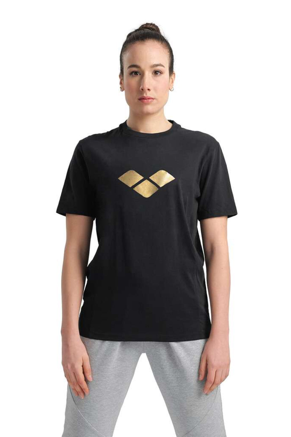 Remera Deportiva Unisex Arena Gold Short Sleeve Tee