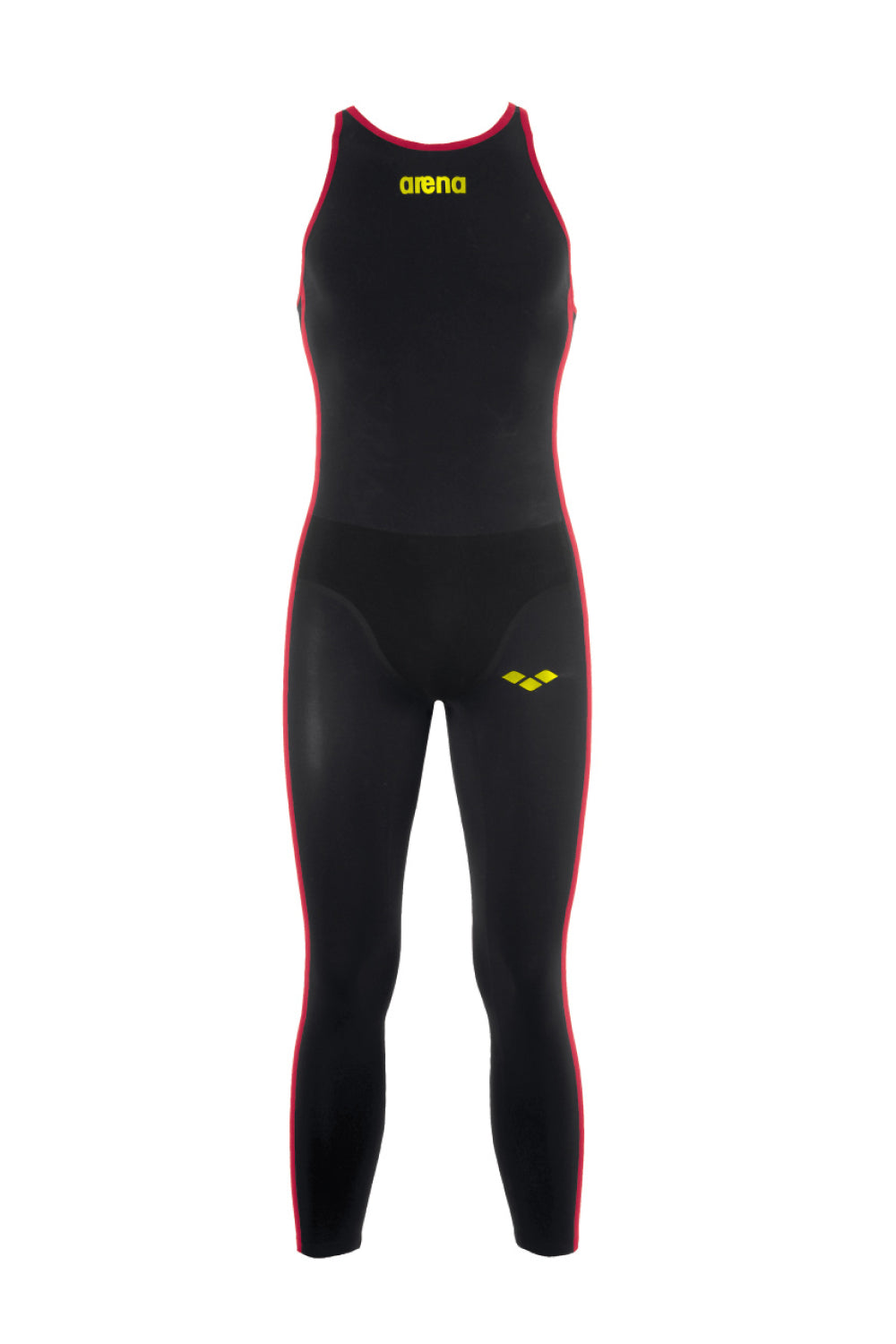 Malla Traje De Aguas Abiertas Para Hombre Arena Men's Powerskin R-Evo+ Open Water Full Body Open Back Racesuit