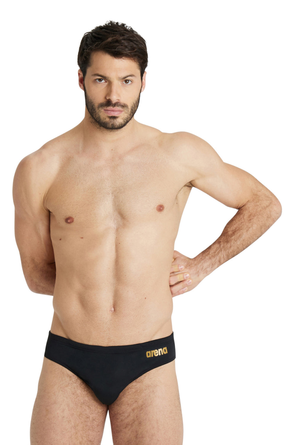 Malla De Entrenamiento Para Hombre Arena Team Swim Brief Solid